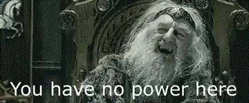 Gandalf hurle qu'on ne passera pas