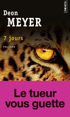 Première de couverture de 7 jours Deon Meyer