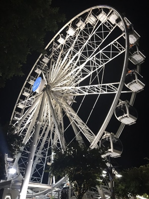 Le Waterfront Victoria & Alfred Vue sur la grande roue waterfront de Cape town
