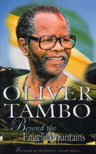 Première de couverture Oliver Tambo Beyond the Engeli Mountains de Luli Callinicos
